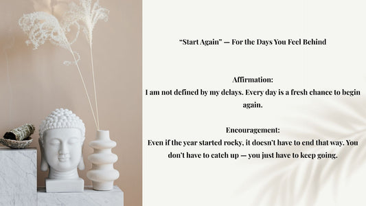 2025 Calendar | July to December - Finish Strong!